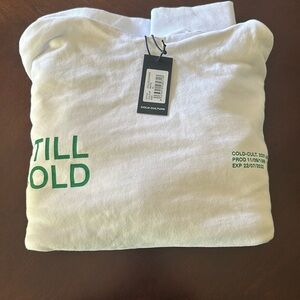 NWT COLD CULTURE white hoodie